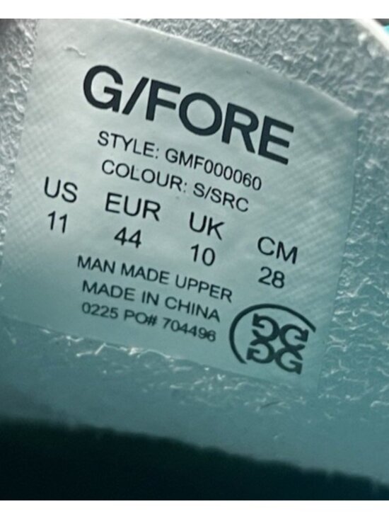 G/Fore Gallivan2r Camo Welt Men\'s Golf Shoes Blue Teal Green Size 11 GMF000060 main image 11